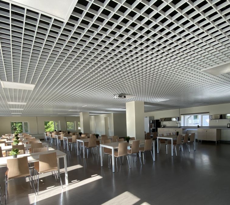 Renovated canteen room and office