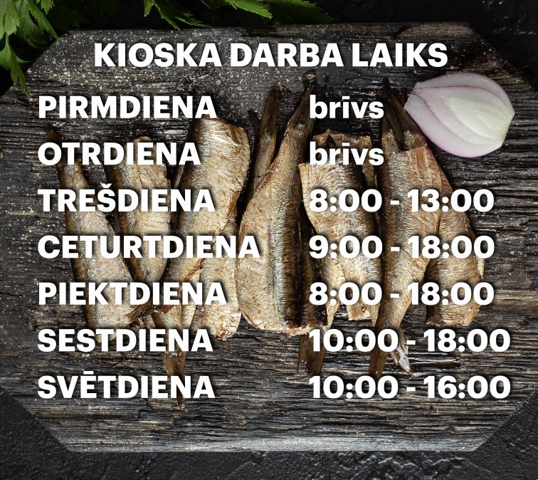 New working hours  for kiosk