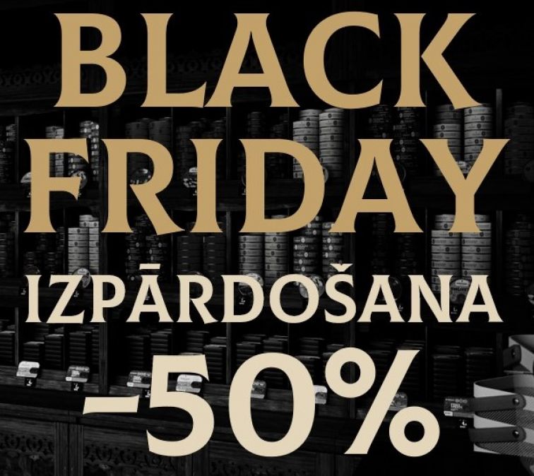 50% OFF on BLACK FRIDAY!